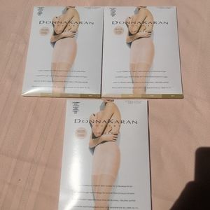 Donna Karan Hosiery pantyhose tone b02 sheer toe. " The Nudes" restore technolog